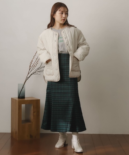 SENSE OF PLACE by URBAN RESEARCH（センスオブプレイスバイアーバンリサーチ）の「グラフィックロングTシャツ（Tシャツ/カットソー・レディース・オートミール/オフホワイト/グレー・ONE）」の13枚目の写真