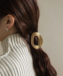 SMELLY | メタルオーバルバンス(その他ヘアアクセサリー)