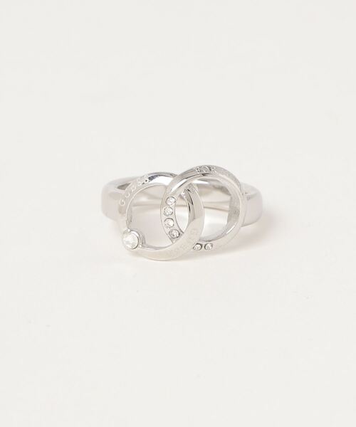 Guess（ゲス）の「FOREVER LINKS Double Circles Ring（リング・レディース・ゴールド/シルバー・52）」の4枚目の写真
