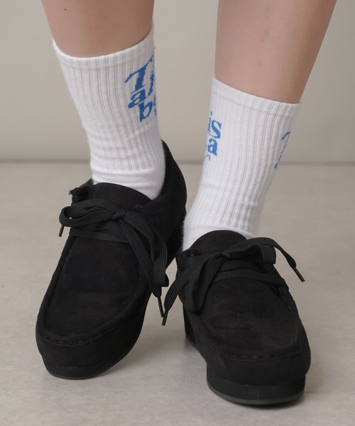 SPINNS（スピンズ）の「フェイクスウェードブーツ（ブーツ・レディース・ブラック/ベージュ・L/LL/M）」の13枚目の写真