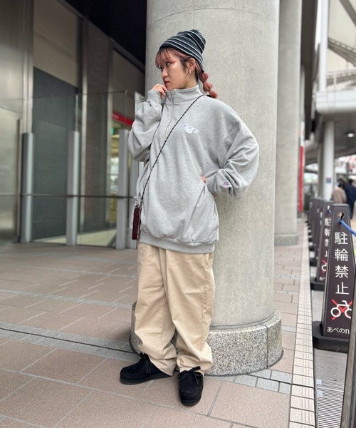 SPINNS（スピンズ）の「フェイクスウェードブーツ（ブーツ・レディース・ブラック/ベージュ・L/LL/M）」の10枚目の写真