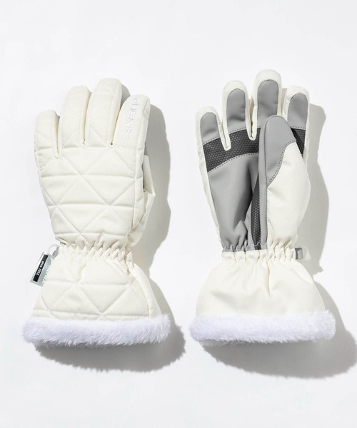 phenix(フェニックス)の「Phenix(フェニックス)【JUNIOR】Phenix STAR JEWEL 5Fin Girl's Glove(手袋・キッズ・ホワイト/ネイビー/ピンク/ヘザーグレー・S/M/L)」の2枚目の写真