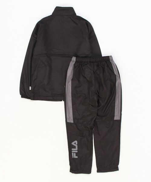 FILA裏フリースデュスポ生地ウィンドジャージセットアップ