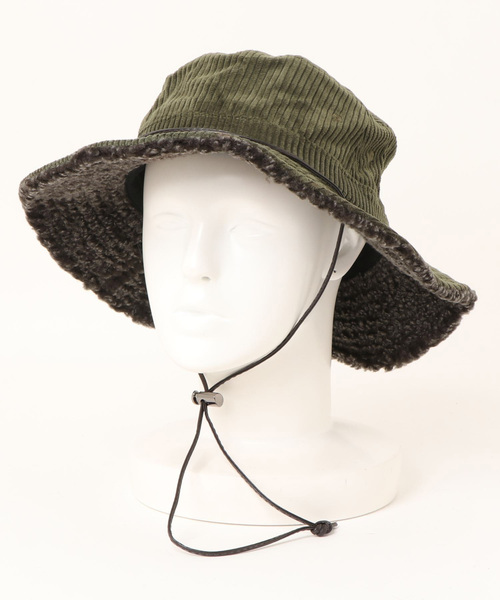 Clef(クレ)の「Clef/クレ KELLY BOA HAT(ハット・レディース・タン/ブラック/オリーブ・FREE)」の3枚目の写真