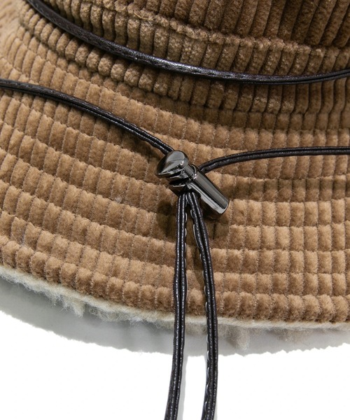 Clef(クレ)の「Clef/クレ KELLY BOA HAT(ハット・レディース・タン/ブラック/オリーブ・FREE)」の7枚目の写真