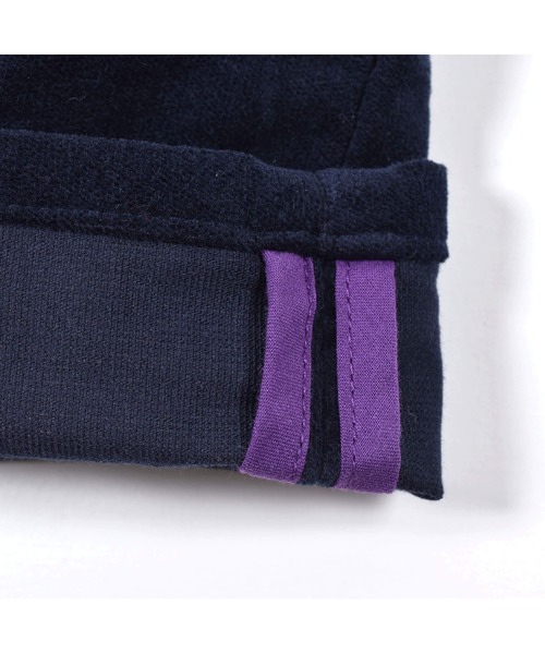 BeBe（ベベ）の「BeBe/リブレスコールストレッチパンツ(90~150cm)（その他パンツ・キッズ・グレー/ネイビー・120/110/150/100/140/130/90）」の4枚目の写真