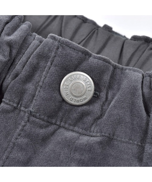 BeBe（ベベ）の「BeBe/リブレスコールストレッチパンツ(90~150cm)（その他パンツ・キッズ・グレー/ネイビー・120/110/150/100/140/130/90）」の12枚目の写真