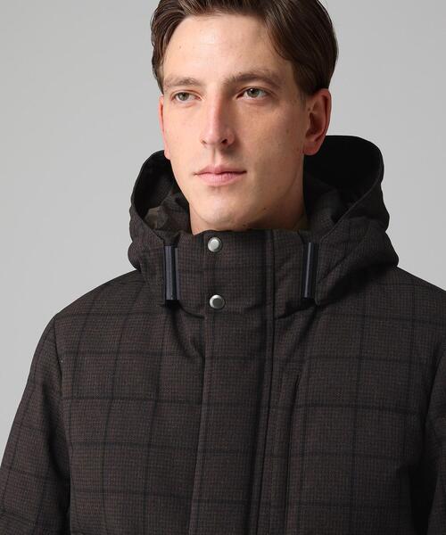TAKEO KIKUCHI(タケオキクチ)の「◆シャドーチェック ダウン ブルゾン(ダウンジャケット/コート・メンズ・ブラック/ブラウン系・01/02/03/04)」の18枚目の写真