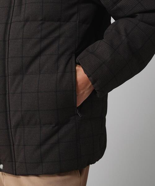 TAKEO KIKUCHI(タケオキクチ)の「◆シャドーチェック ダウン ブルゾン(ダウンジャケット/コート・メンズ・ブラック/ブラウン系・01/02/03/04)」の22枚目の写真