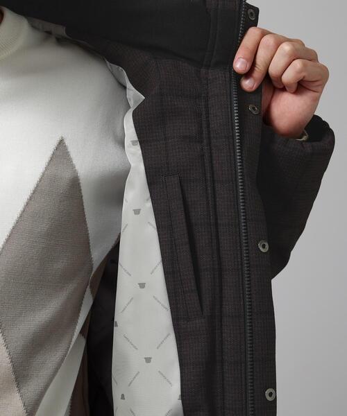 TAKEO KIKUCHI(タケオキクチ)の「◆シャドーチェック ダウン ブルゾン(ダウンジャケット/コート・メンズ・ブラック/ブラウン系・01/02/03/04)」の13枚目の写真
