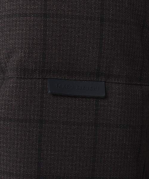 TAKEO KIKUCHI(タケオキクチ)の「◆シャドーチェック ダウン ブルゾン(ダウンジャケット/コート・メンズ・ブラック/ブラウン系・01/02/03/04)」の19枚目の写真