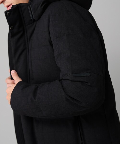 TAKEO KIKUCHI(タケオキクチ)の「◆シャドーチェック ダウン ブルゾン(ダウンジャケット/コート・メンズ・ブラック/ブラウン系・01/02/03/04)」の7枚目の写真