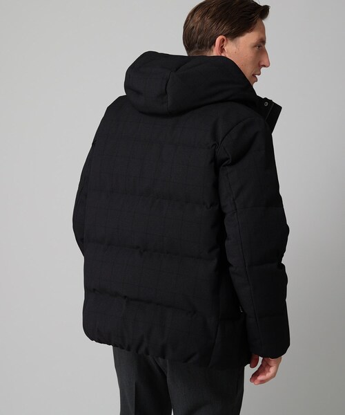 TAKEO KIKUCHI(タケオキクチ)の「◆シャドーチェック ダウン ブルゾン(ダウンジャケット/コート・メンズ・ブラック/ブラウン系・01/02/03/04)」の11枚目の写真