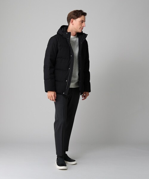 TAKEO KIKUCHI(タケオキクチ)の「◆シャドーチェック ダウン ブルゾン(ダウンジャケット/コート・メンズ・ブラック/ブラウン系・01/02/03/04)」の20枚目の写真