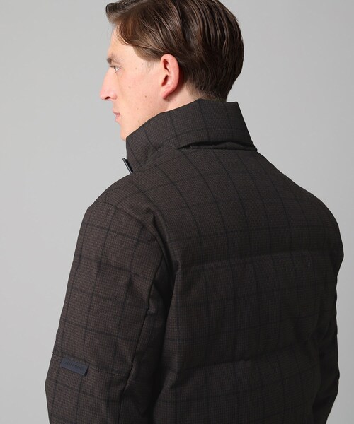 TAKEO KIKUCHI(タケオキクチ)の「◆シャドーチェック ダウン ブルゾン(ダウンジャケット/コート・メンズ・ブラック/ブラウン系・01/02/03/04)」の17枚目の写真