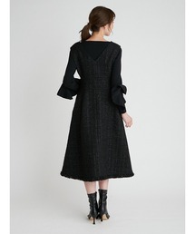 CELFORD セルフォード ロングジャンパードレス 千鳥柄 S CELFORD(セルフォード)の「ツイードロングジャンパードレス