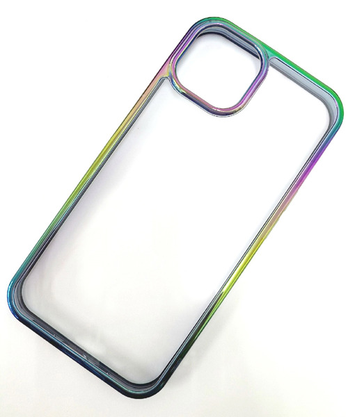 TeddyShop（テディショップ）の「【iPhone14/13用】パステルハイブリッドクリアiPhoneケース（スマホケース/カバー・レディース・パープル/ホワイト/マルチ/クリア/ミント/ピンク・ONE SIZE）」の8枚目の写真