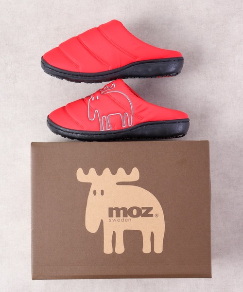 moz(モズ)の「moz キルティングロゴサボサンダル/スリッポン/ルームシューズ(スリッポン・レディース・ブラック/カーキ/レッド/ネイビー・L/LL/M)」の22枚目の写真