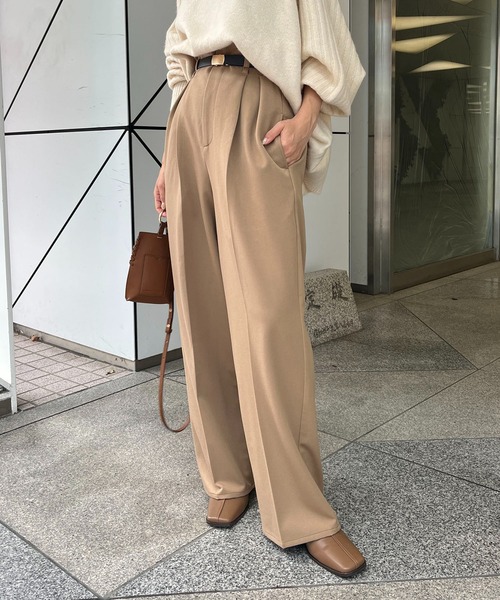 CAPRICIEUX LE'MAGE（カプリシューレマージュ）の「ベルトSETパンツ