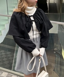 one after another NICE CLAUP | ハイネックニット＋ボレロセット(アンサンブル)