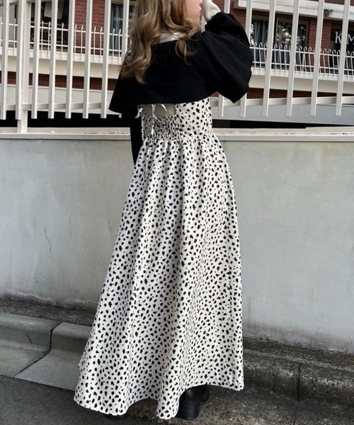 one after another NICE CLAUP（ワンアフターアナザーナイスクラップ）の「ハイネックニット＋ボレロセット（アンサンブル・レディース・アイボリー/ブラック/オフホワイト・FREE）」の13枚目の写真