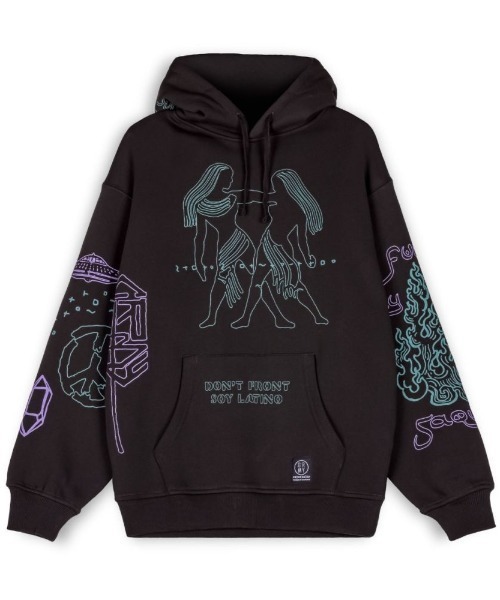 GRIMEY(グライミー)の「GRMY(GRIMEY)/グライミー/LOST BOYS HOODIE(パーカー・メンズ・ブラック/イエロー・L/M/XL)」の5枚目の写真