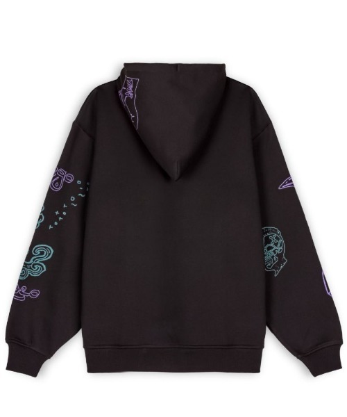 GRIMEY(グライミー)の「GRMY(GRIMEY)/グライミー/LOST BOYS HOODIE(パーカー・メンズ・ブラック/イエロー・L/M/XL)」の6枚目の写真