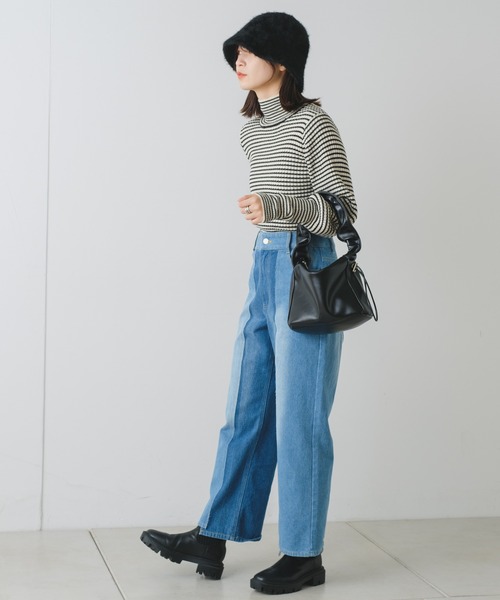 Kastane（カスタネ）の「ファーHAT（ハット・レディース・ブラック/ベージュ・FREE）」の6枚目の写真