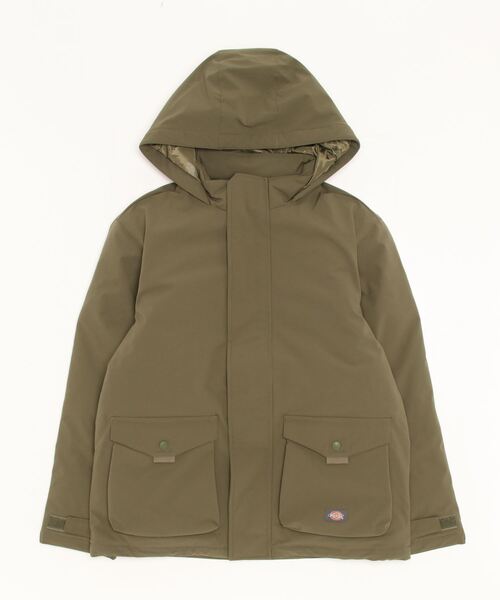 dickies フーデッド ダウンジャケット リラックスフィット Dickies（ディッキーズ）の「フーデッド ダウンジャケット