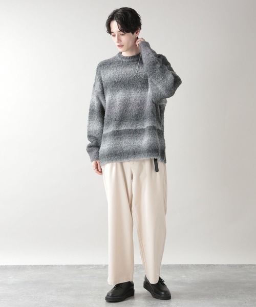RAGEBLUE(レイジブルー)の「TRタックワイドパンツ(スラックス・メンズ・グリーン/オフホワイト/ブラック/ライトグレー・SMALL/MEDIUM/LARGE)」の21枚目の写真