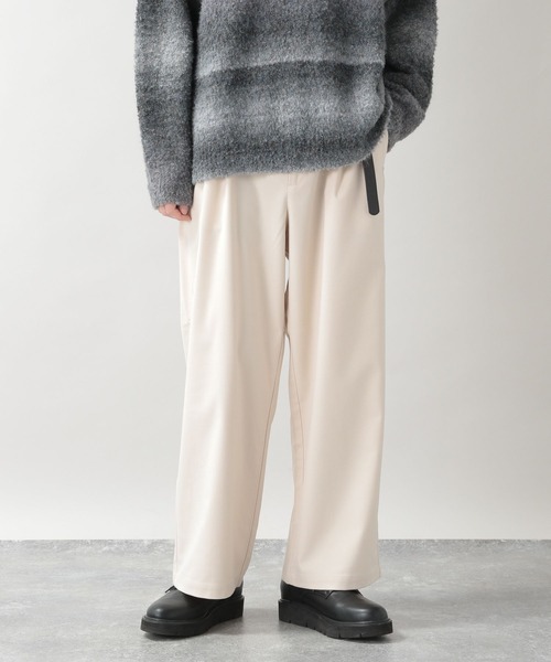 RAGEBLUE(レイジブルー)の「TRタックワイドパンツ(スラックス・メンズ・グリーン/オフホワイト/ブラック/ライトグレー・SMALL/MEDIUM/LARGE)」の13枚目の写真