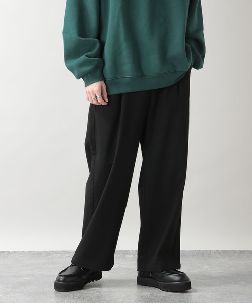 RAGEBLUE(レイジブルー)の「TRタックワイドパンツ(スラックス・メンズ・グリーン/オフホワイト/ブラック/ライトグレー・SMALL/MEDIUM/LARGE)」の17枚目の写真