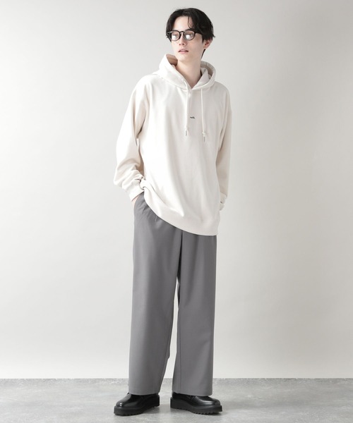 RAGEBLUE(レイジブルー)の「TRタックワイドパンツ(スラックス・メンズ・グリーン/オフホワイト/ブラック/ライトグレー・SMALL/MEDIUM/LARGE)」の10枚目の写真