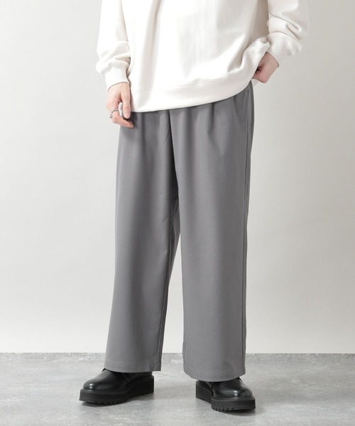 RAGEBLUE(レイジブルー)の「TRタックワイドパンツ(スラックス・メンズ・グリーン/オフホワイト/ブラック/ライトグレー・SMALL/MEDIUM/LARGE)」の18枚目の写真