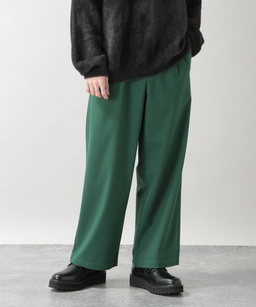 RAGEBLUE(レイジブルー)の「TRタックワイドパンツ(スラックス・メンズ・グリーン/オフホワイト/ブラック/ライトグレー・SMALL/MEDIUM/LARGE)」の15枚目の写真