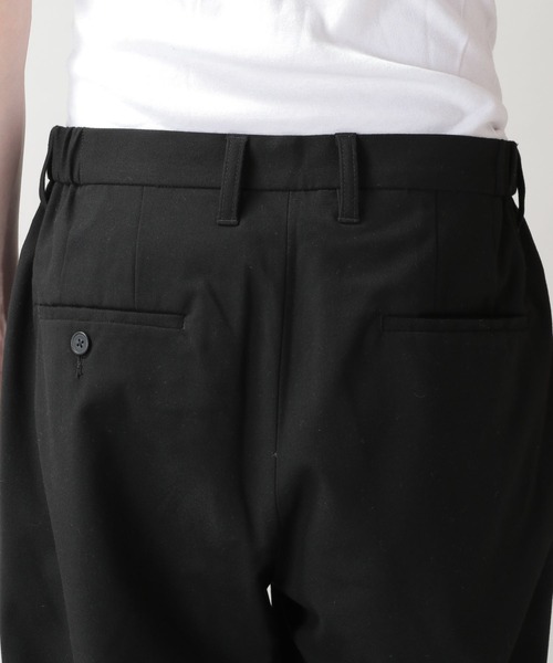 RAGEBLUE(レイジブルー)の「TRタックワイドパンツ(スラックス・メンズ・グリーン/オフホワイト/ブラック/ライトグレー・SMALL/MEDIUM/LARGE)」の12枚目の写真