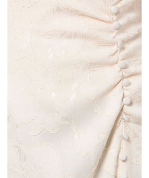 LAGUNAMOON（ラグナムーン）の「アシンメトリージャガードフレアスカート（スカート・レディース・ブラック/アイボリー・SMALL/MEDIUM）」の7枚目の写真