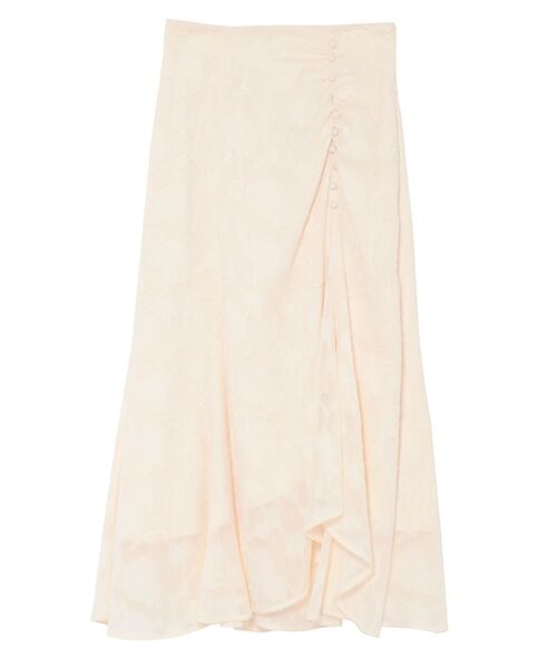 LAGUNAMOON（ラグナムーン）の「アシンメトリージャガードフレアスカート（スカート・レディース・ブラック/アイボリー・SMALL/MEDIUM）」の21枚目の写真