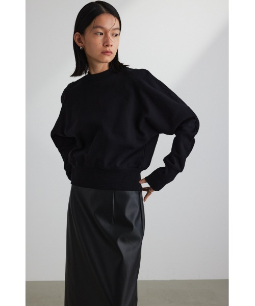 STYLEMIXER(スタイルミキサー)の「ドルマンミニマムスウェット(スウェット・レディース・ブラック/ホワイト/サックスブルー・FREE)」の14枚目の写真