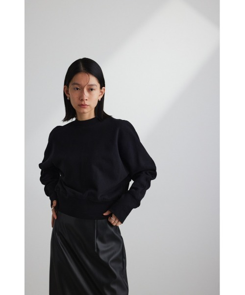 STYLEMIXER(スタイルミキサー)の「ドルマンミニマムスウェット(スウェット・レディース・ブラック/ホワイト/サックスブルー・FREE)」の10枚目の写真