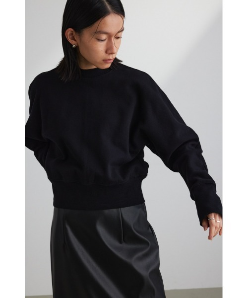 STYLEMIXER(スタイルミキサー)の「ドルマンミニマムスウェット(スウェット・レディース・ブラック/ホワイト/サックスブルー・FREE)」の20枚目の写真