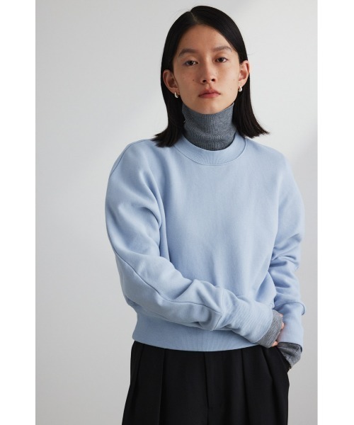 STYLEMIXER(スタイルミキサー)の「ドルマンミニマムスウェット(スウェット・レディース・ブラック/ホワイト/サックスブルー・FREE)」の21枚目の写真