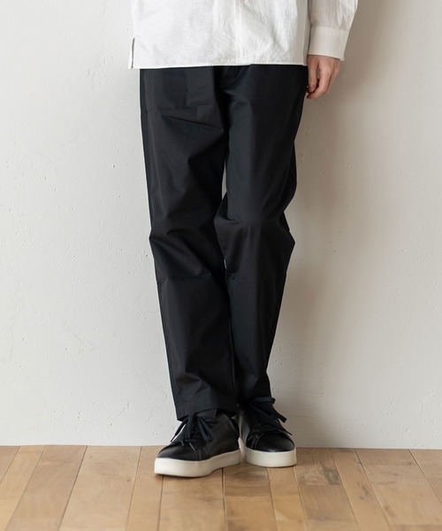 BRICK & SONS(ブリックアンドサンズ)の「VENTILE ストレートパンツ(スラックス・メンズ・ブラック/キナリ・S/M/L)」の17枚目の写真