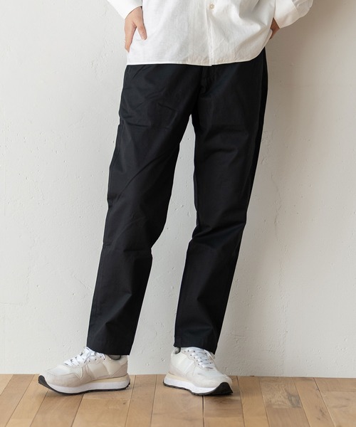 BRICK & SONS(ブリックアンドサンズ)の「VENTILE ストレートパンツ(スラックス・メンズ・ブラック/キナリ・S/M/L)」の21枚目の写真