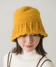 casita(RETRO GIRL) | スカラップニットＨＡＴ(ハット)
