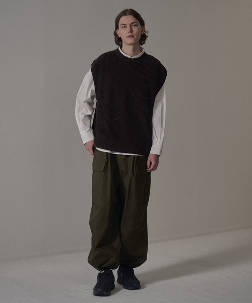 DOOPZ(ドープス)の「ネップニットベスト(ベスト・メンズ・ナチュラル/ブラウン・SMALL/MEDIUM/LARGE)」の20枚目の写真