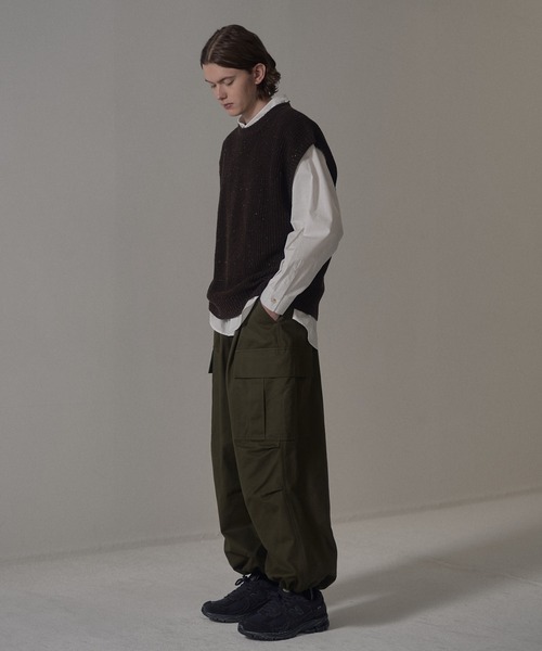 DOOPZ(ドープス)の「ネップニットベスト(ベスト・メンズ・ナチュラル/ブラウン・SMALL/MEDIUM/LARGE)」の22枚目の写真