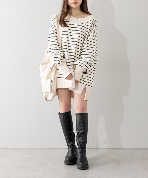 Chico（チコ）の「ポーチ付オーバルショルダーバッグ（ショルダーバッグ・レディース・アイボリー/ブラック/シルバー/ブルー・FREE）」の7枚目の写真