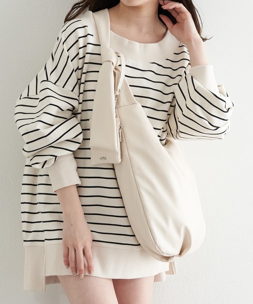 Chico（チコ）の「ポーチ付オーバルショルダーバッグ（ショルダーバッグ・レディース・アイボリー/ブラック/シルバー/ブルー・FREE）」の20枚目の写真