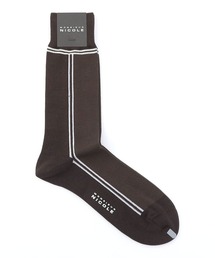 MONSIEUR NICOLE（ムッシュニコル）の「パネル クルーソックス（ソックス/靴下）」